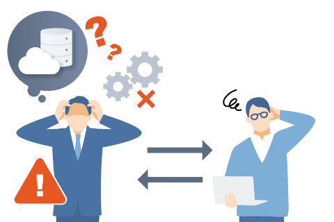 全体像が不明確な委託で、認識齟齬や手戻り・作業ミスが起きやすい